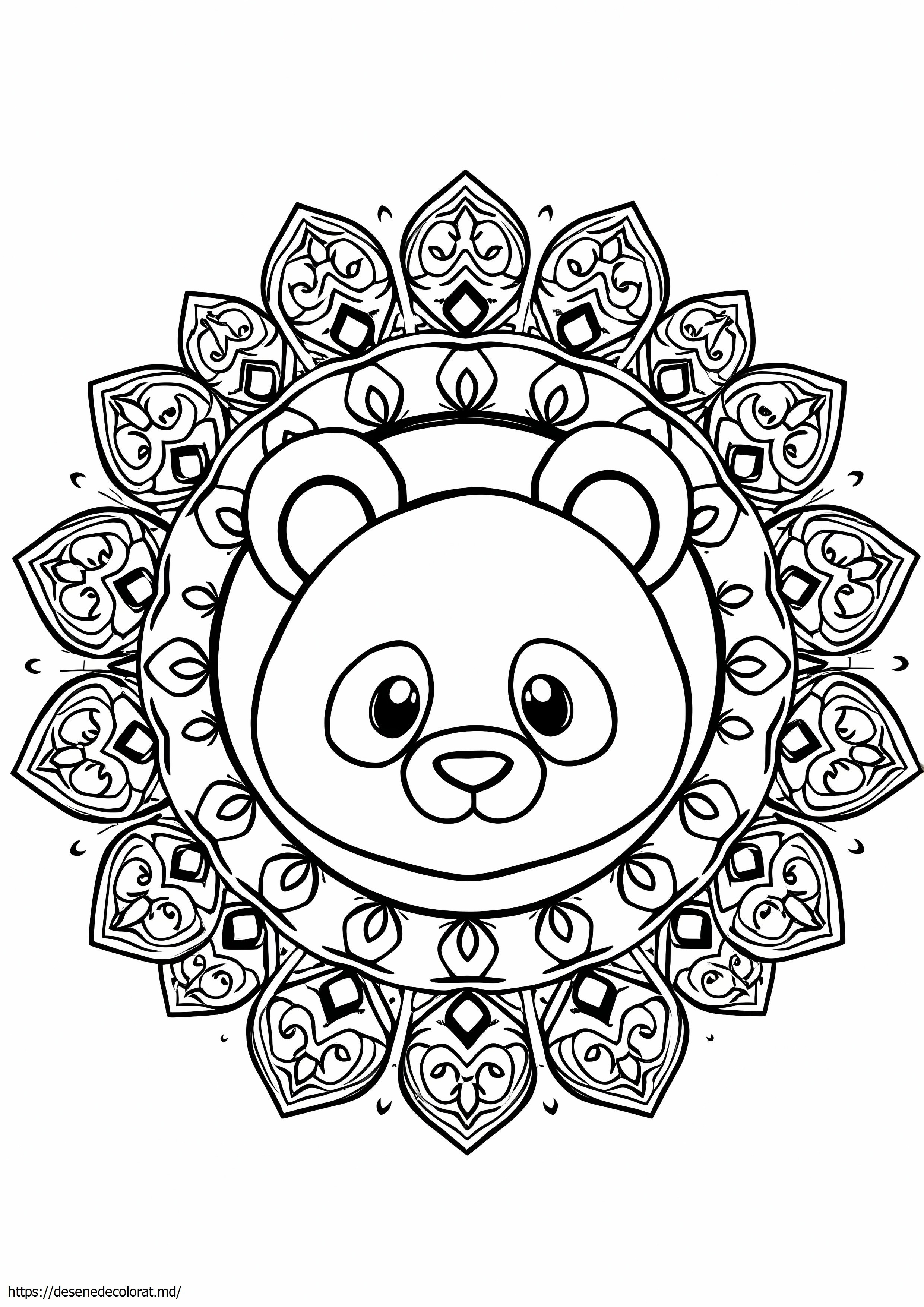 Mandala panda
