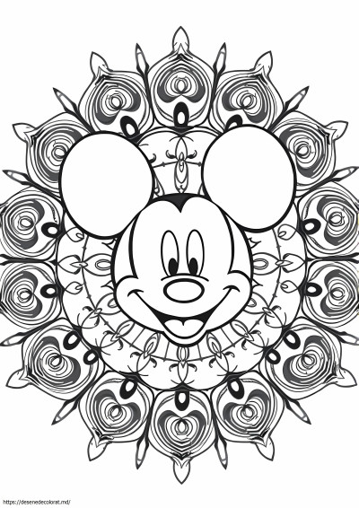 Mandala mickey mouse disney