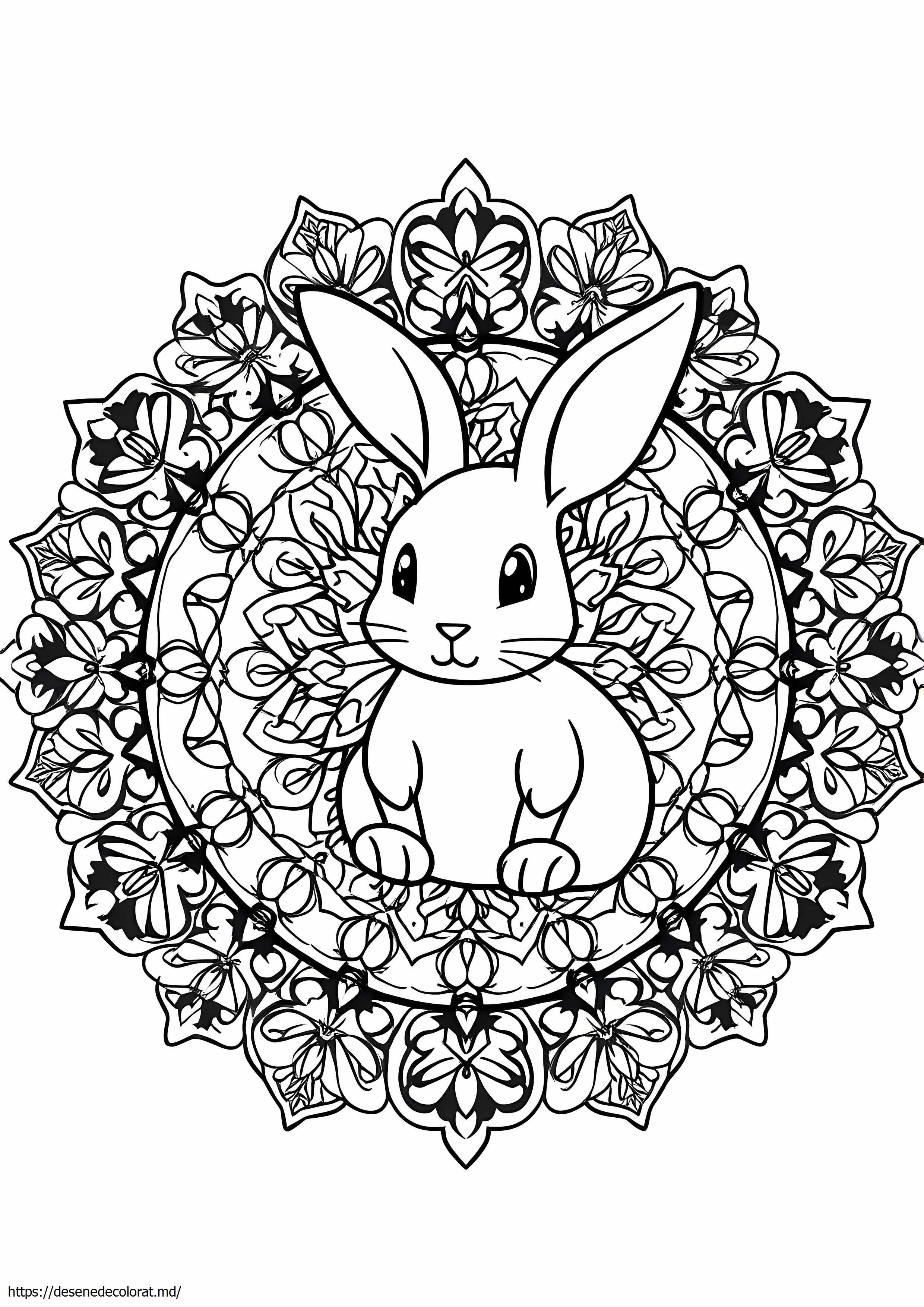 Mandala iepure