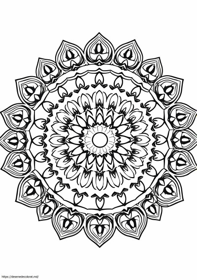 Mandala simpla si usoara