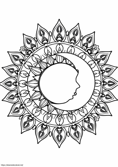Mandala soarelui și lunii