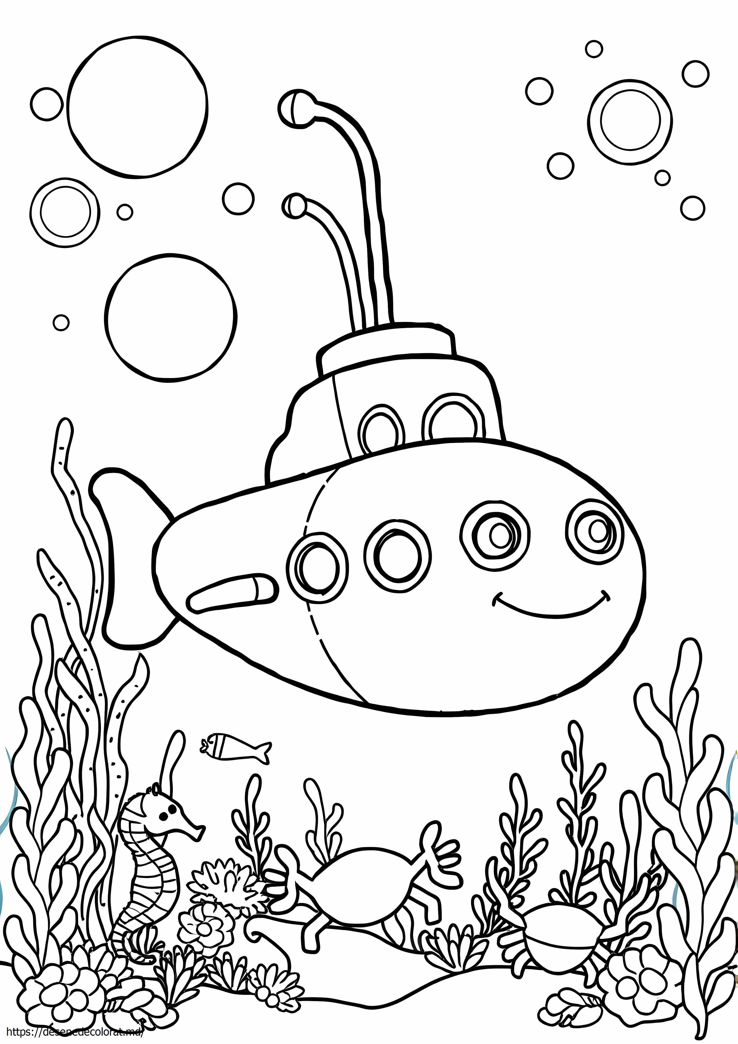 Submarin subacvatic