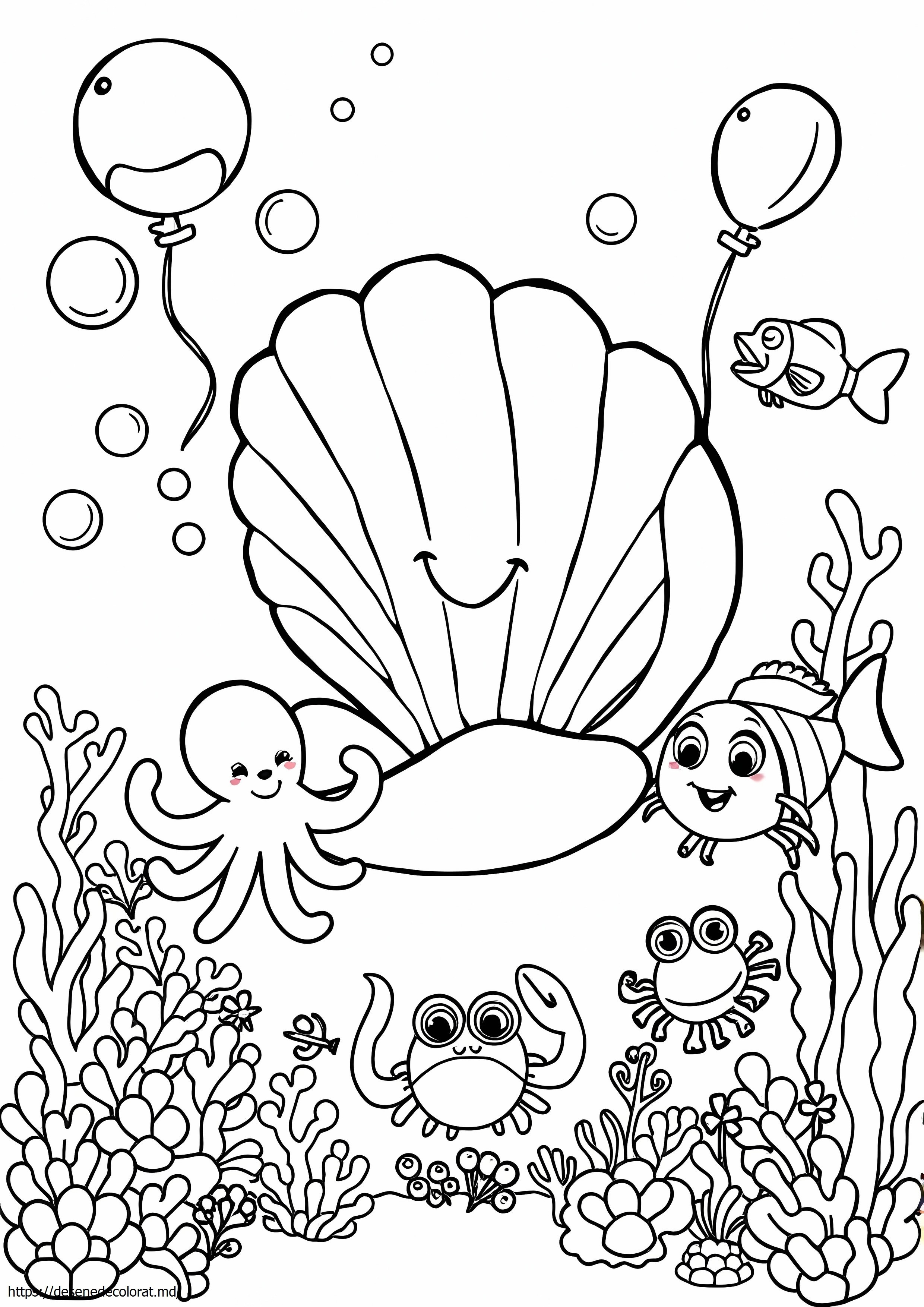 Sub animalele marine