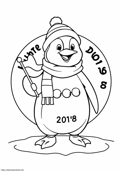 Mascota Jocurilor Olimpice de iarnă 2018