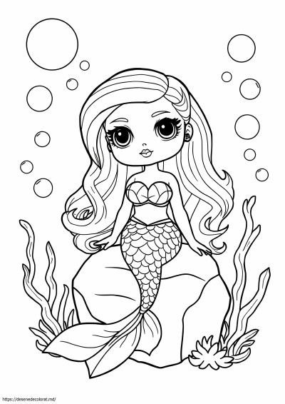 Sirena lol papusa