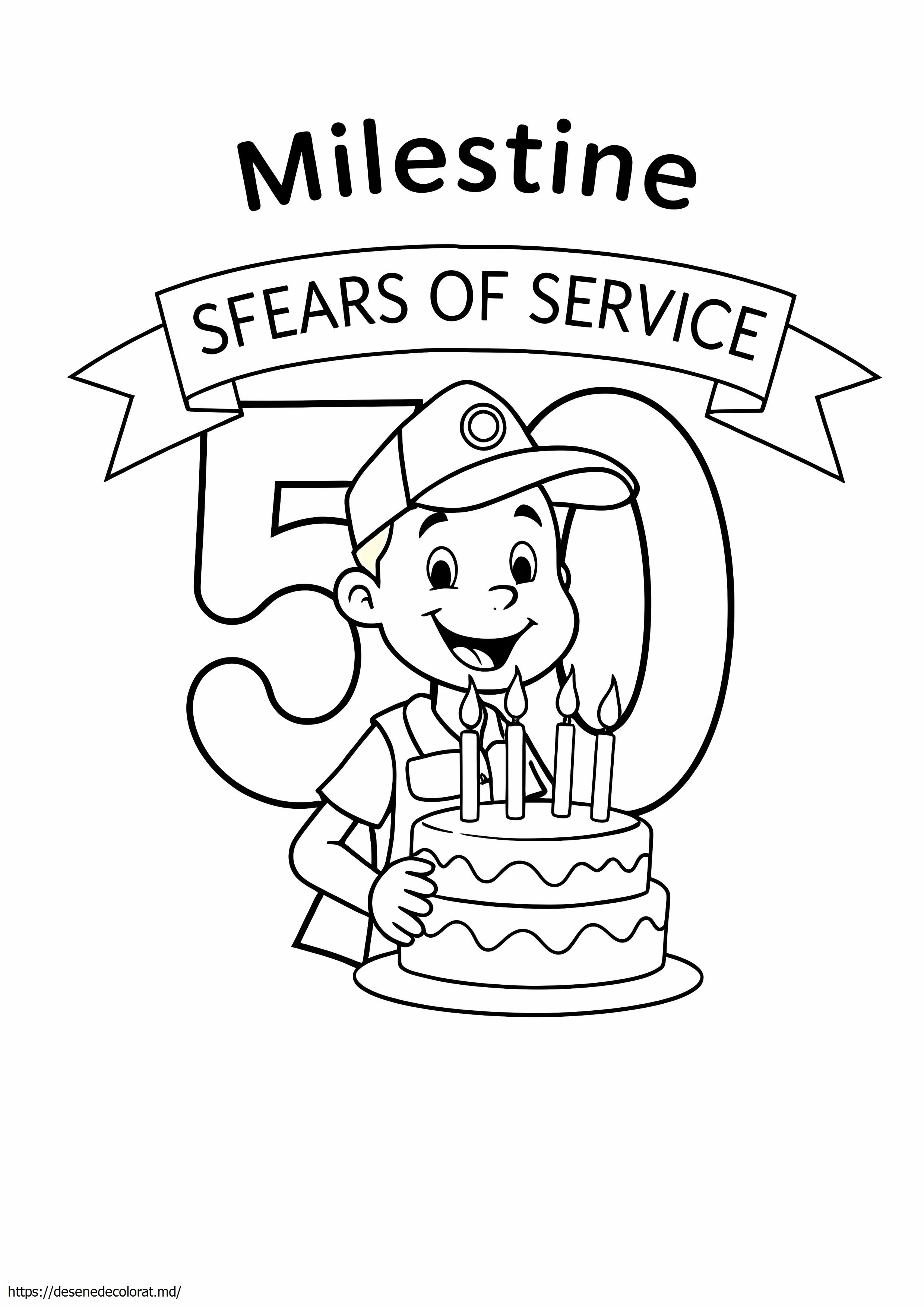 50 de ani de serviciu