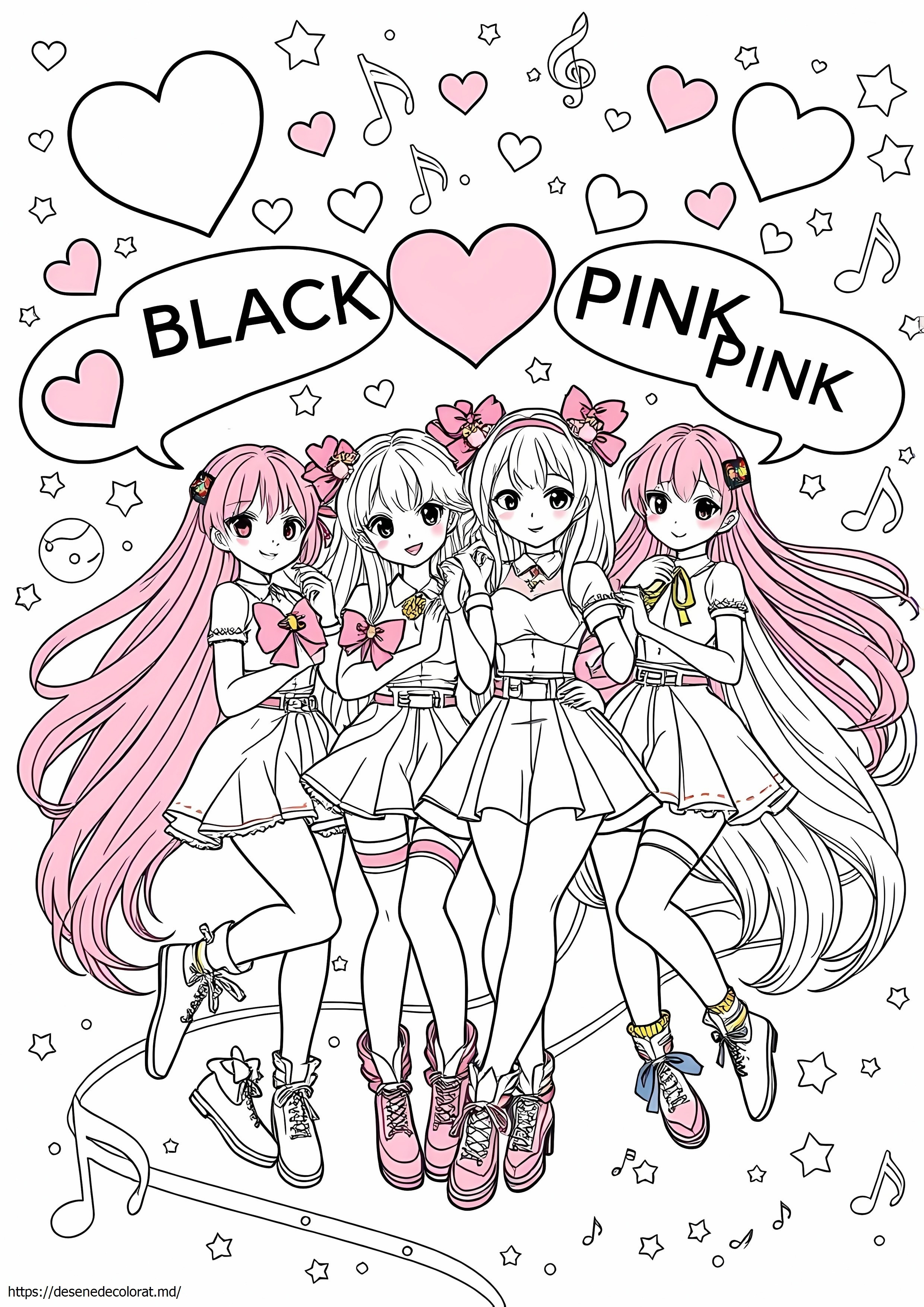 Anime blackpink