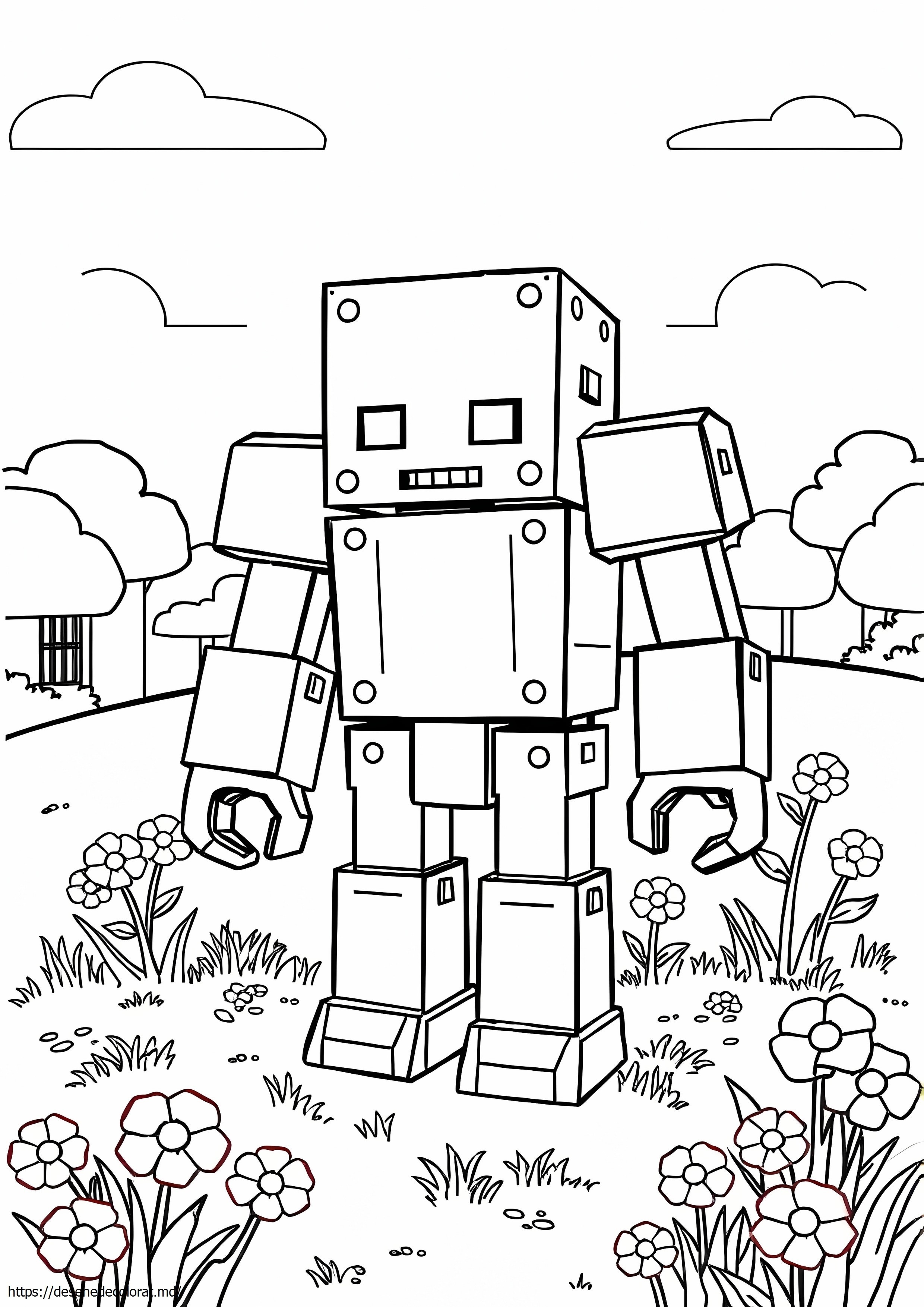 Golem de fier minecraft