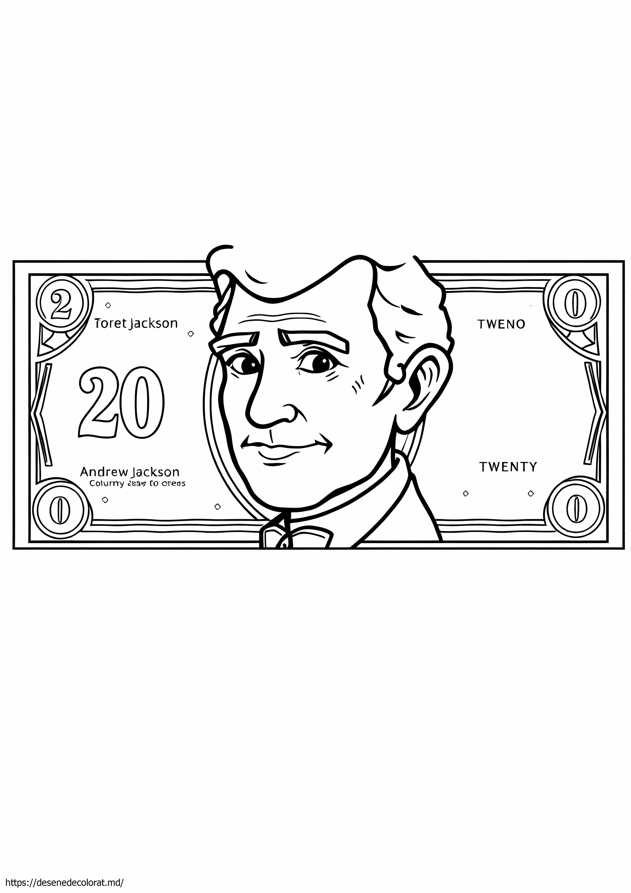 Bancnota de 20 de dolari