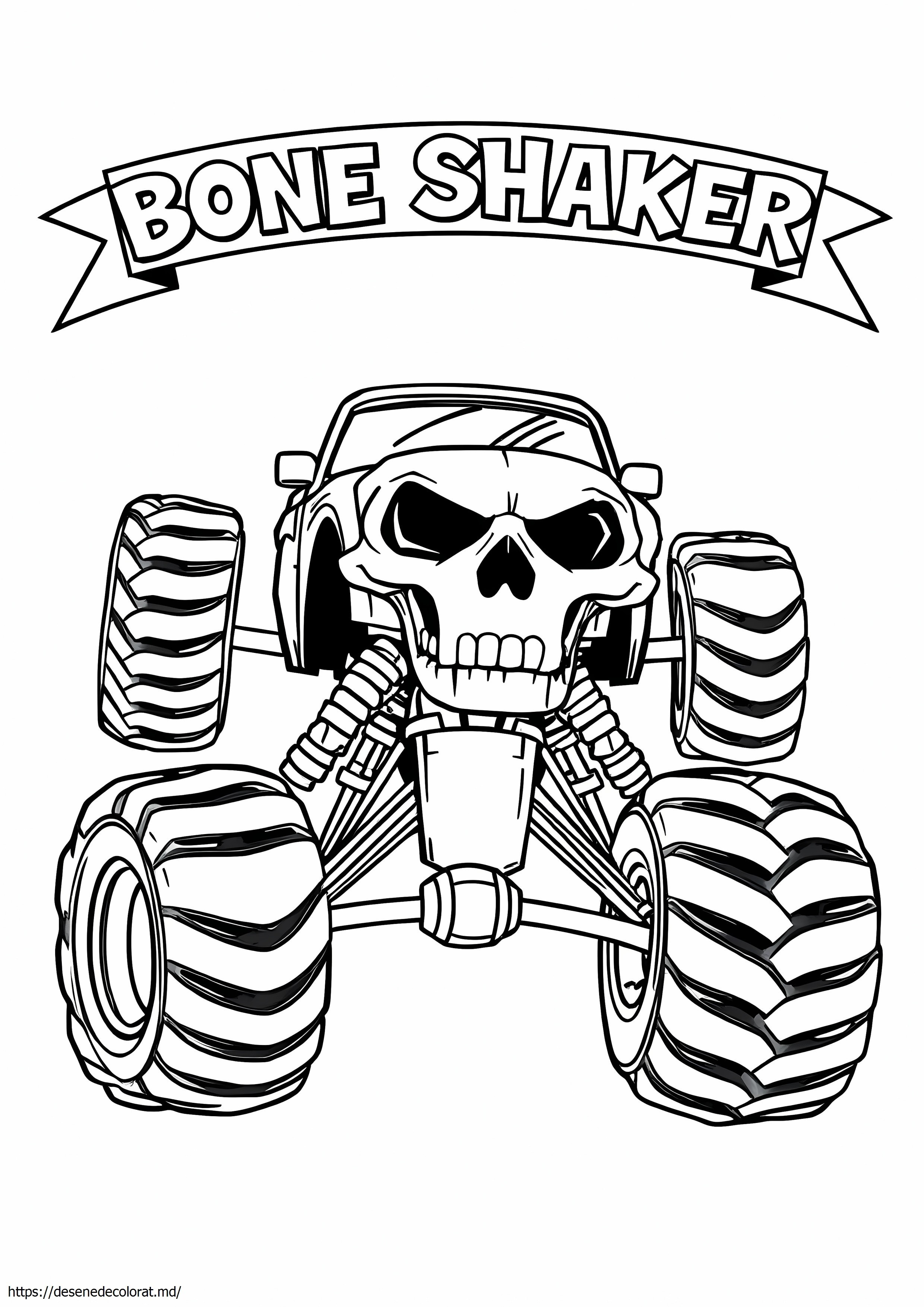 Trecător de oase monster truck