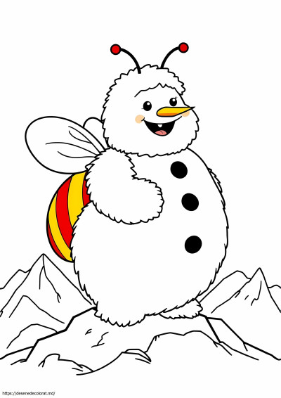 Bumble abominabil om de zăpadă