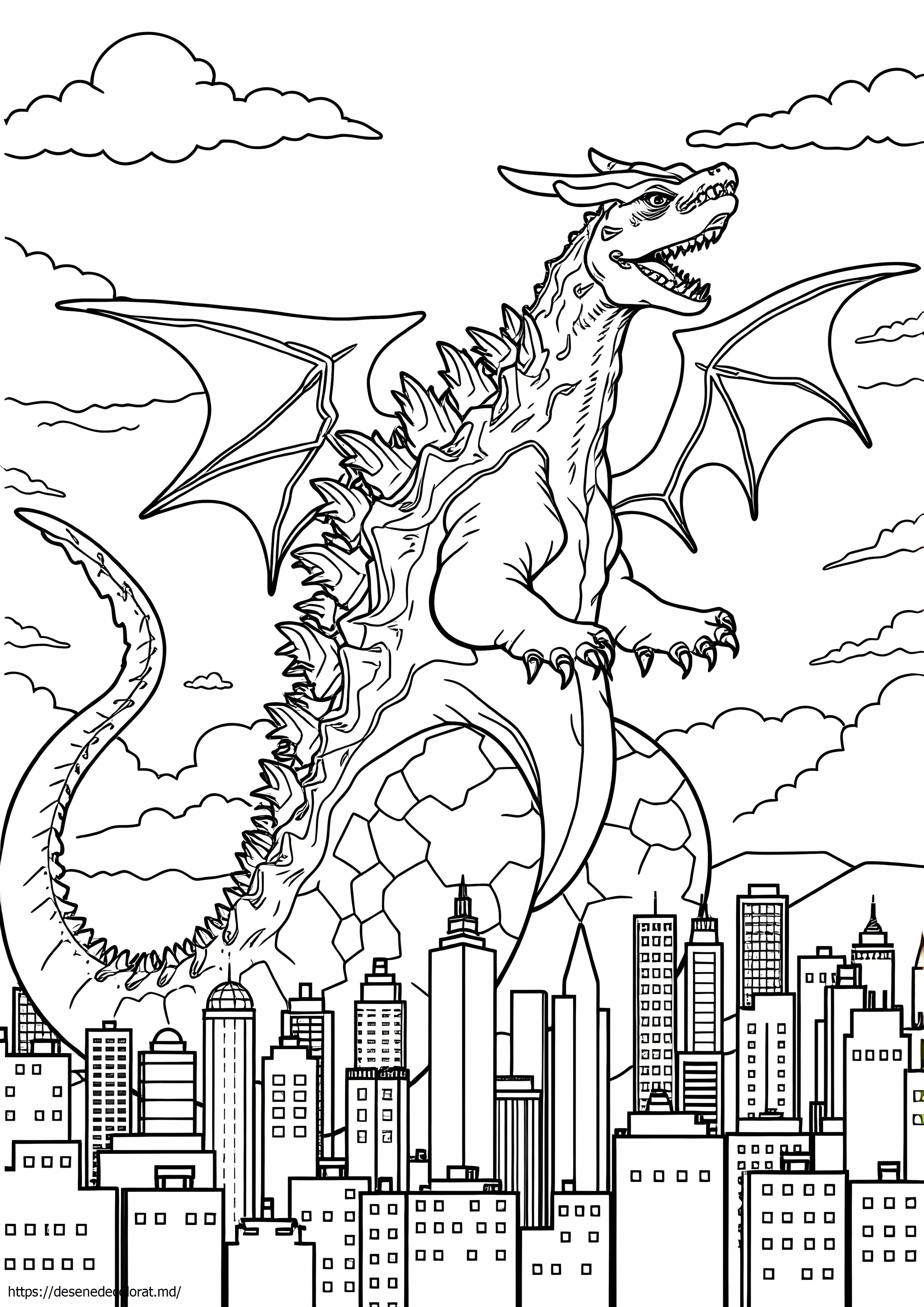 Ghidorah godzilla regele monștrilor