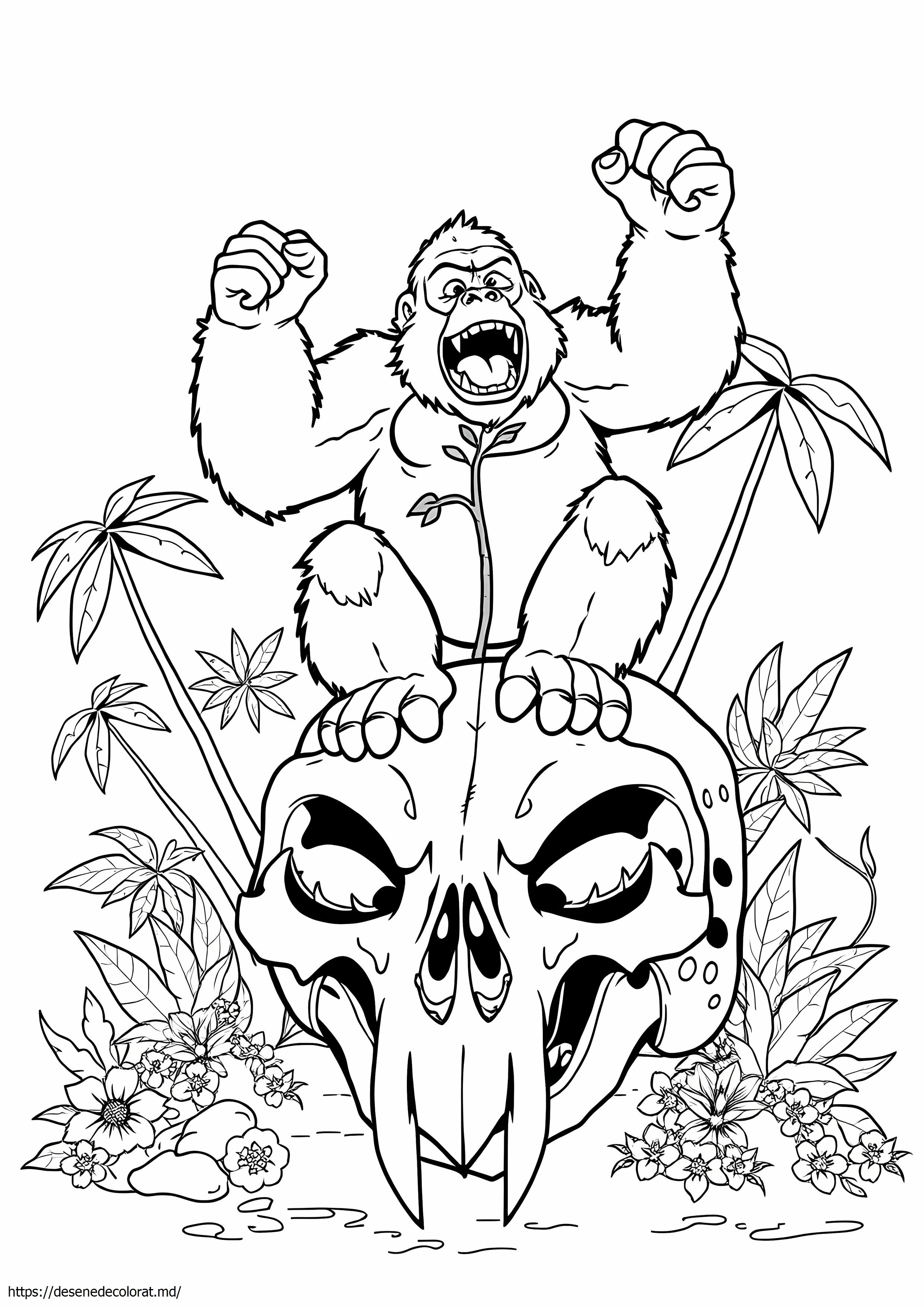 Insula craniului King Kong