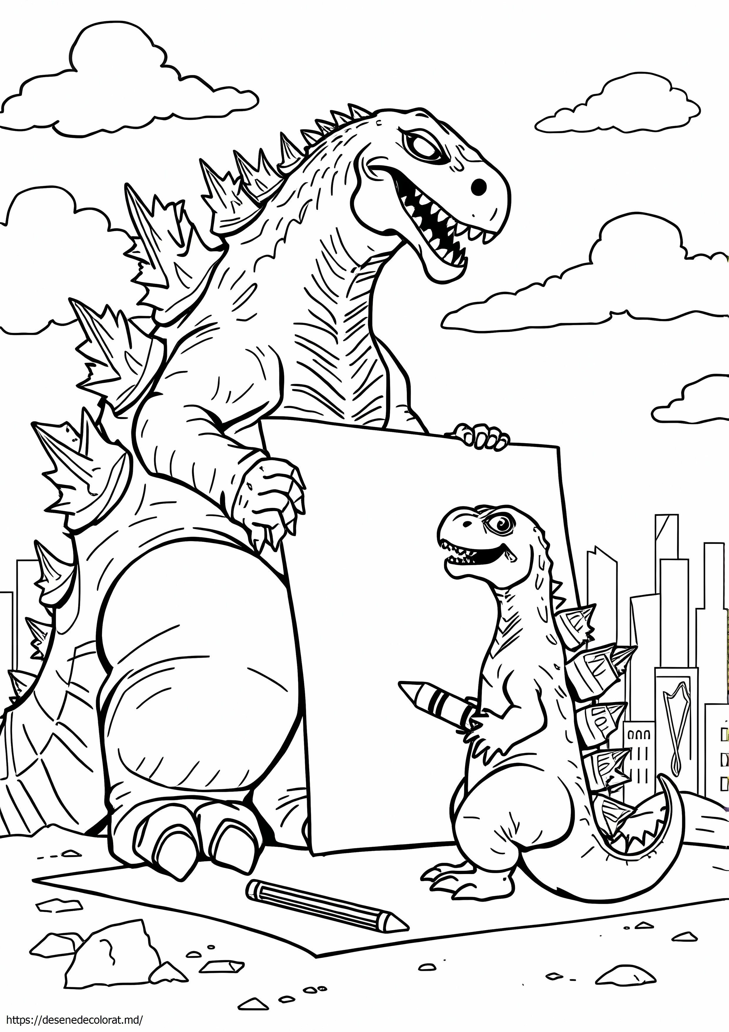 Legendarul Godzilla desen shin Godzilla