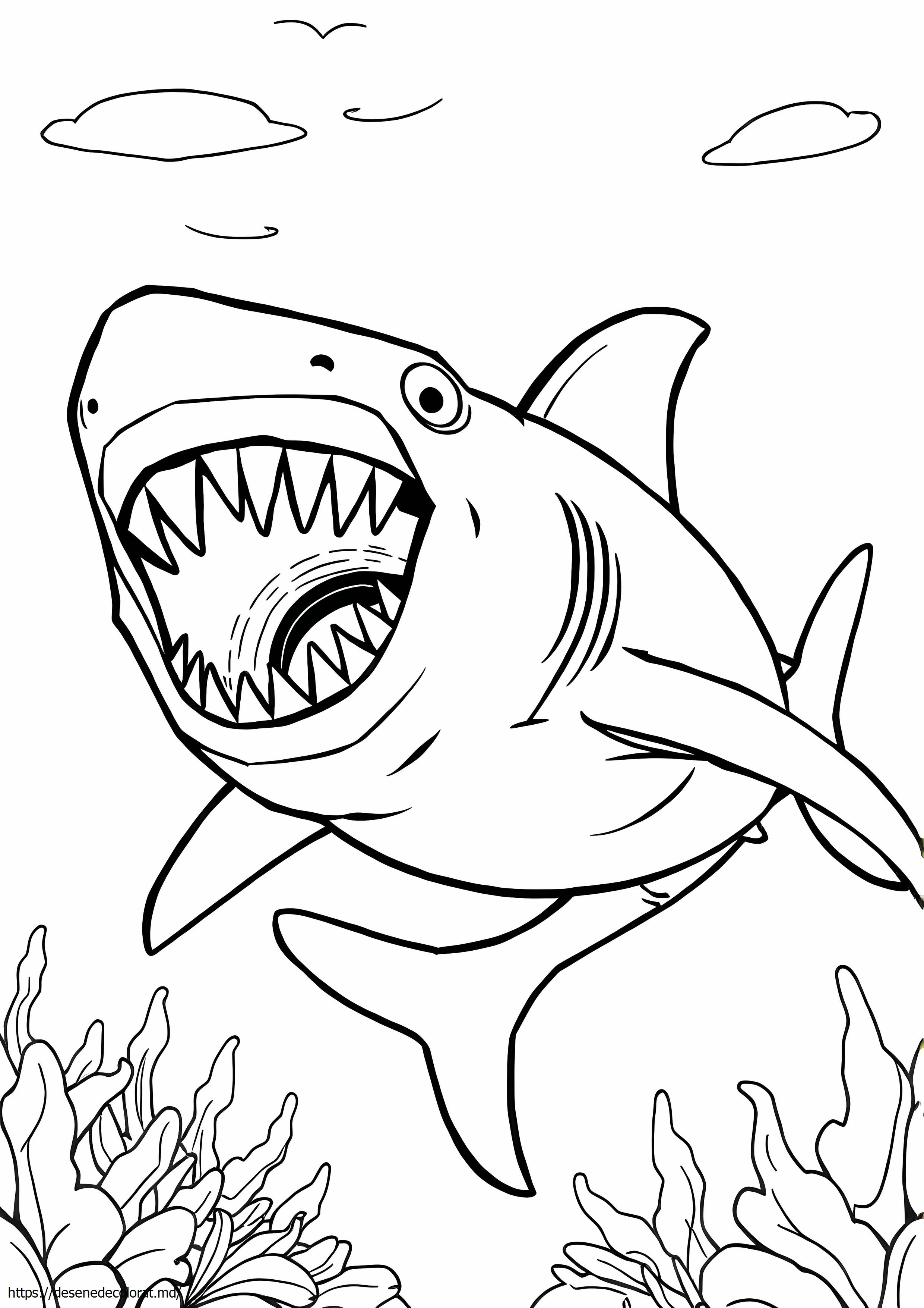 Megalodon înfricoșător