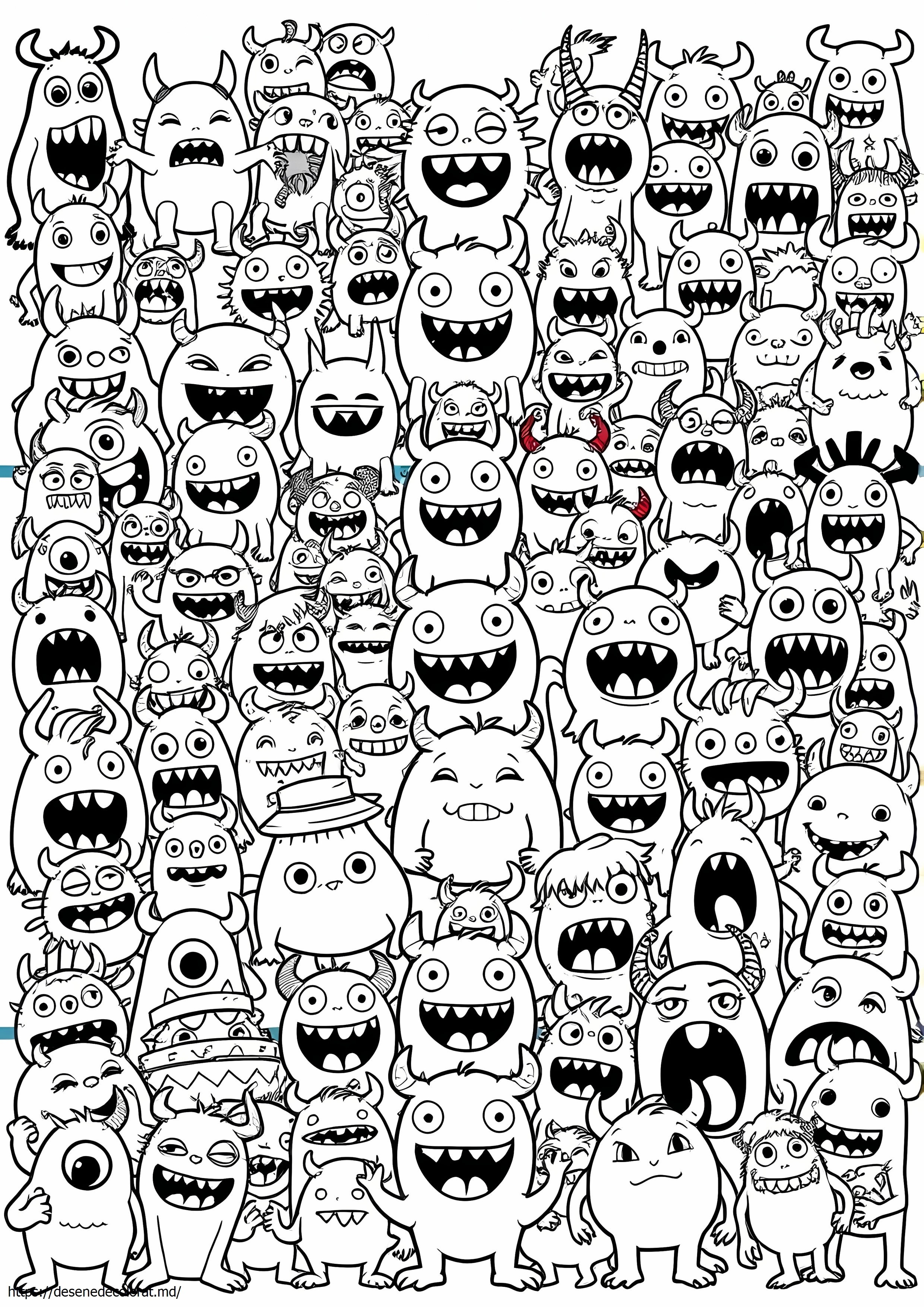 100 de monstru