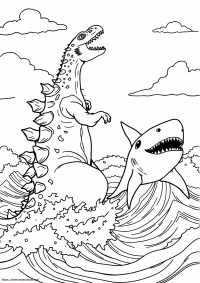Godzilla megalodon