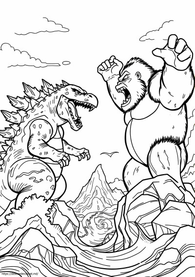 Godzilla King Kong