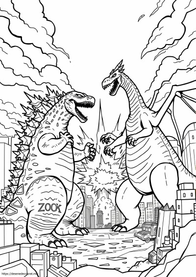 Godzilla vs ghidorah