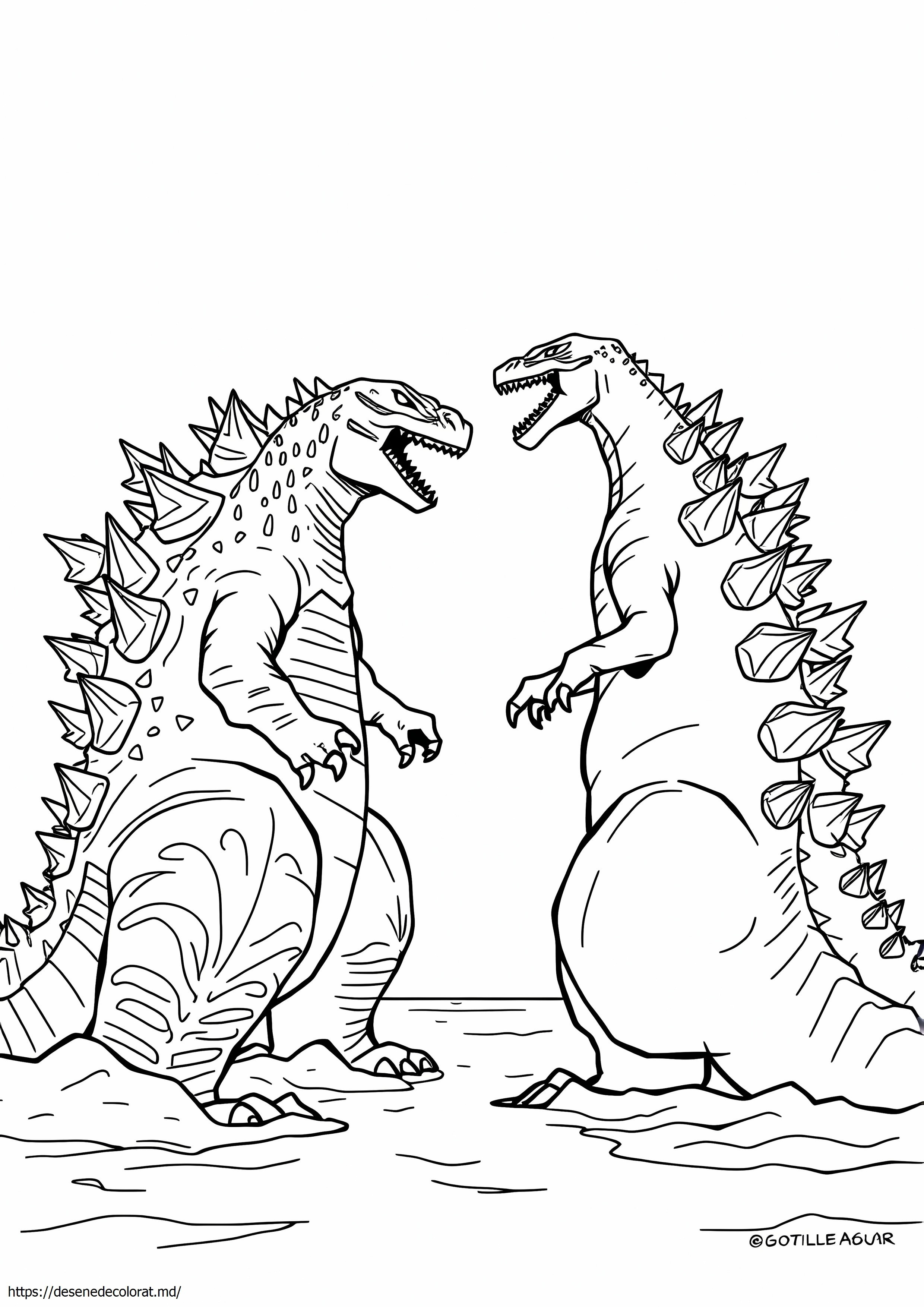 Godzilla vs shin godzilla