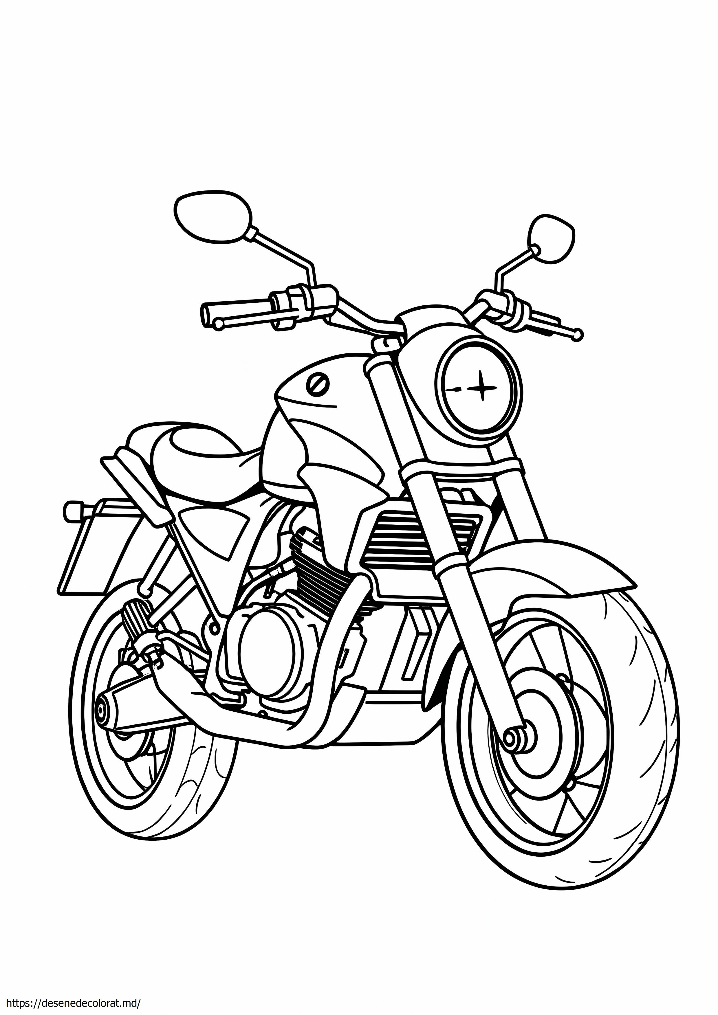 Motocicleta usoara