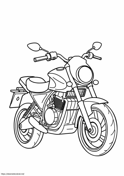 Motocicleta simpla