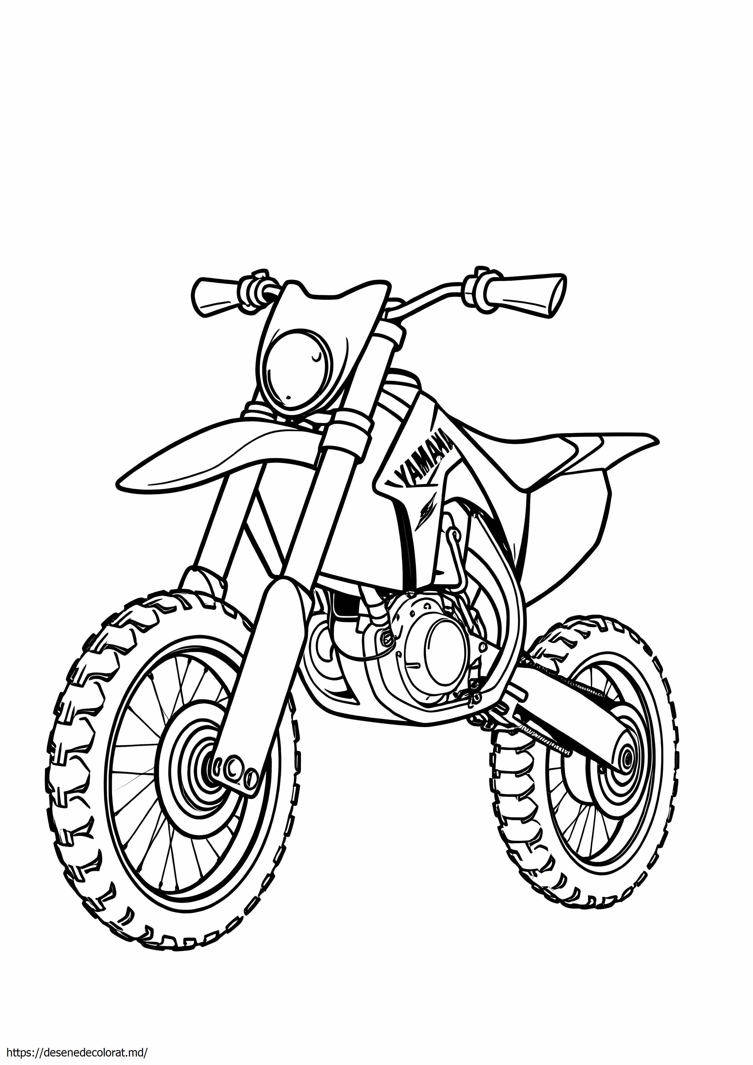 Yamaha dirt bike
