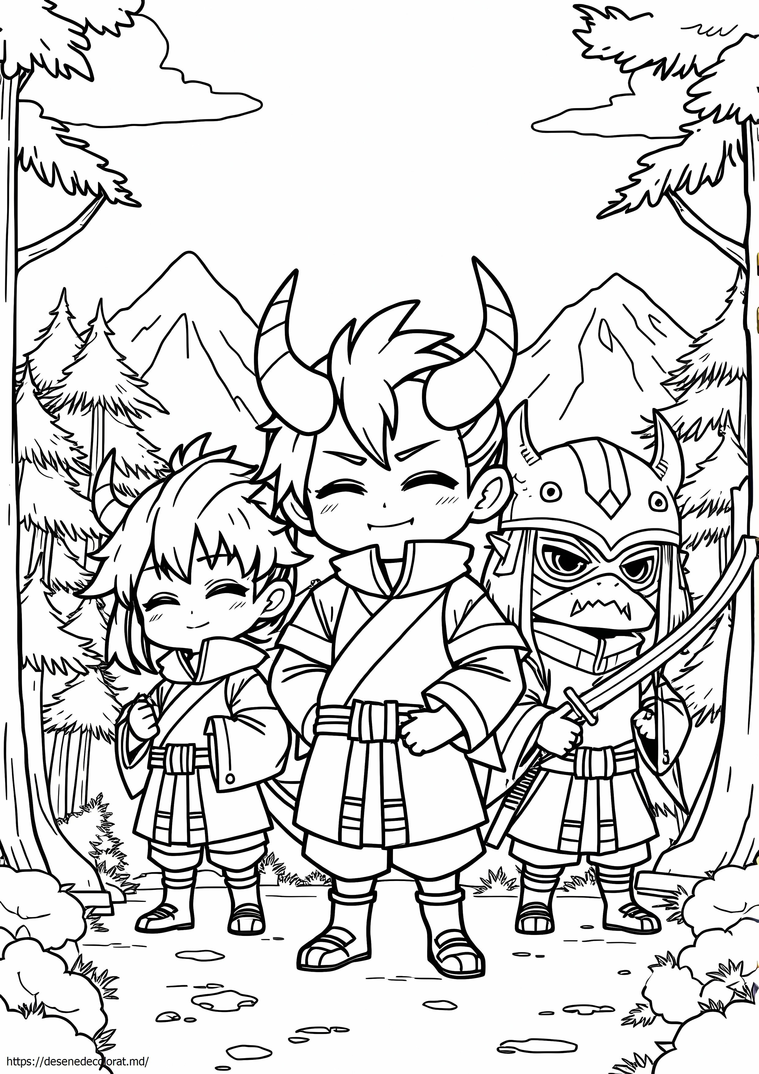 Chibi ucigaș de demoni