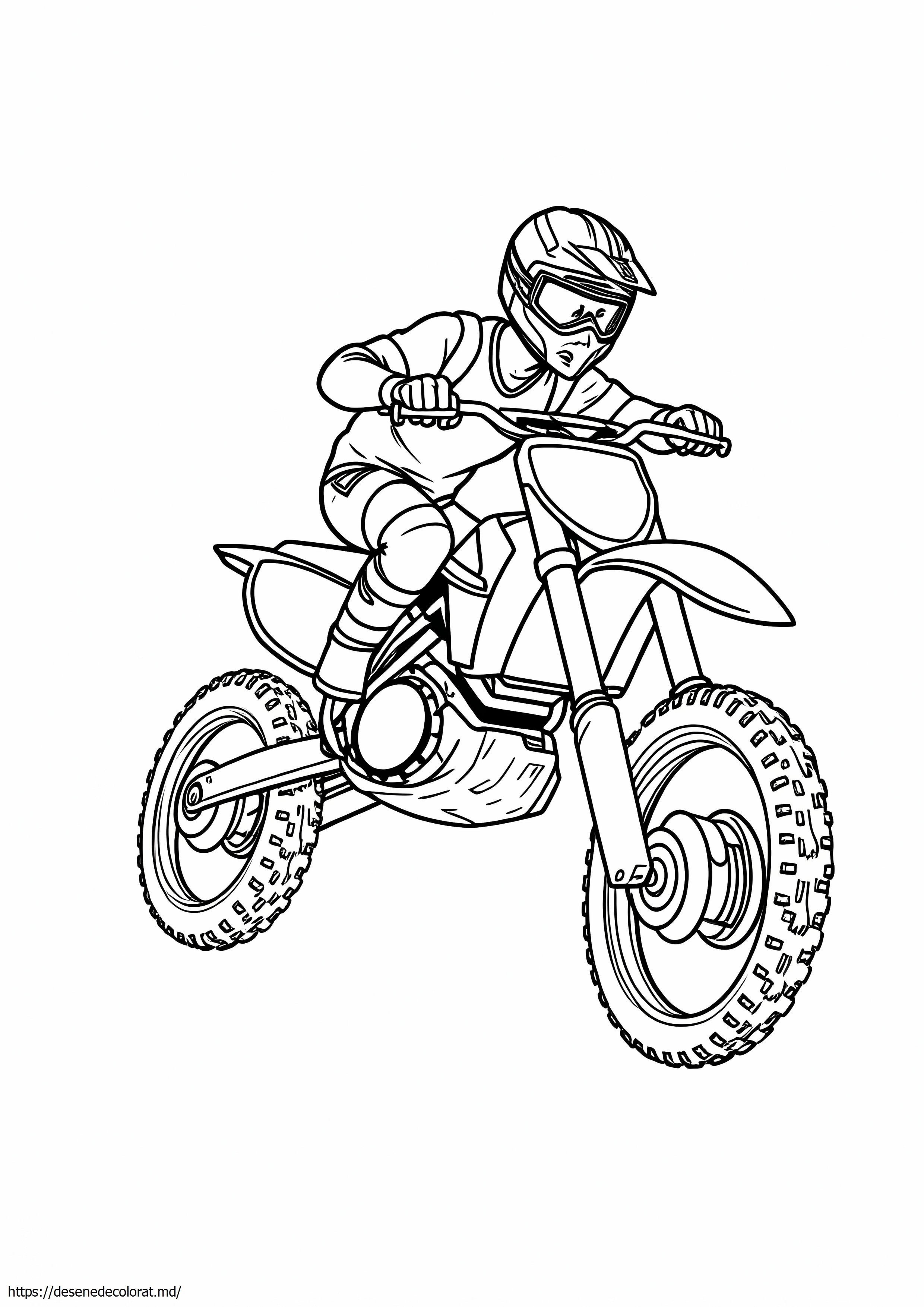 Supercross dirt bike