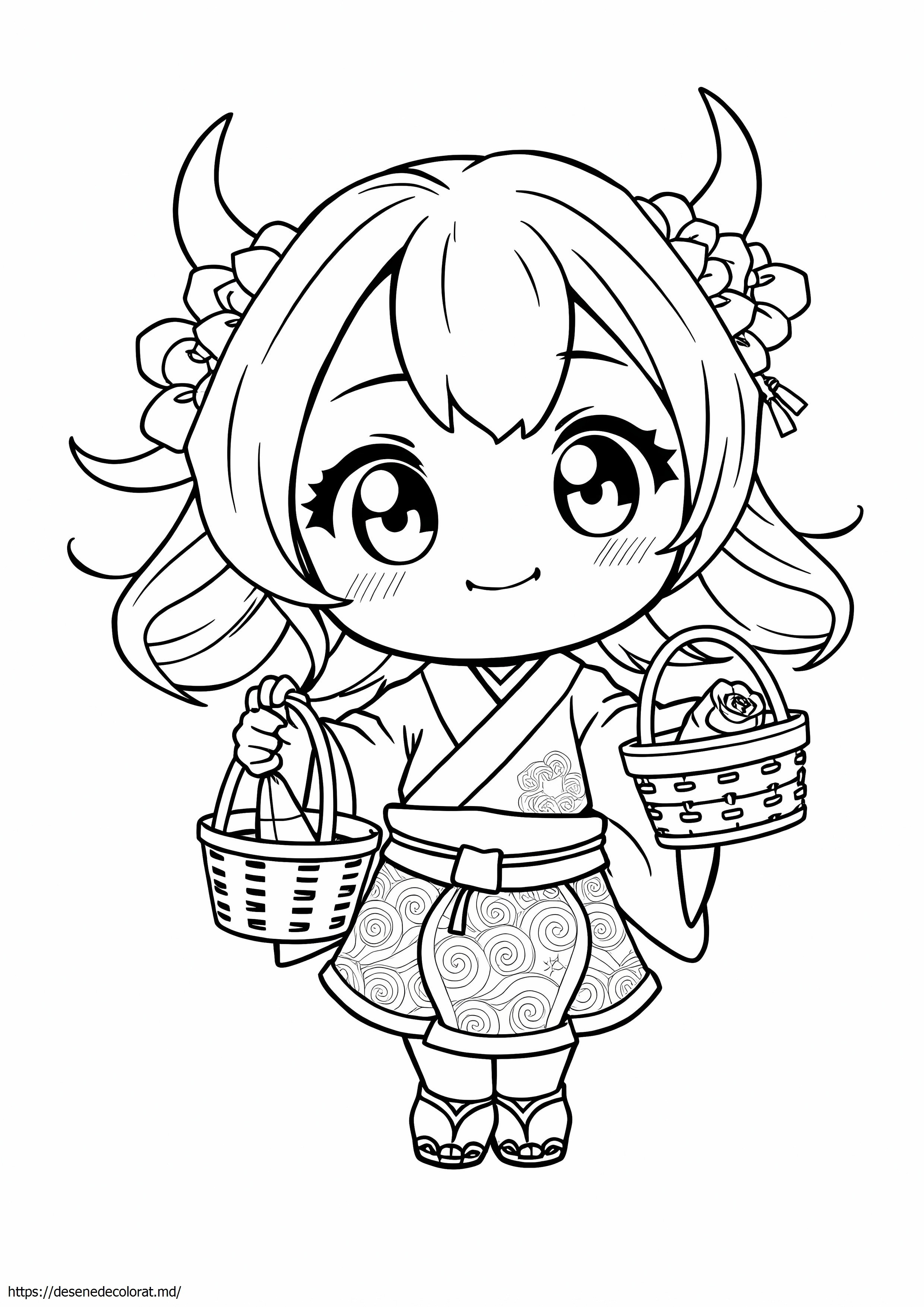 Chibi nezuko demon slayer