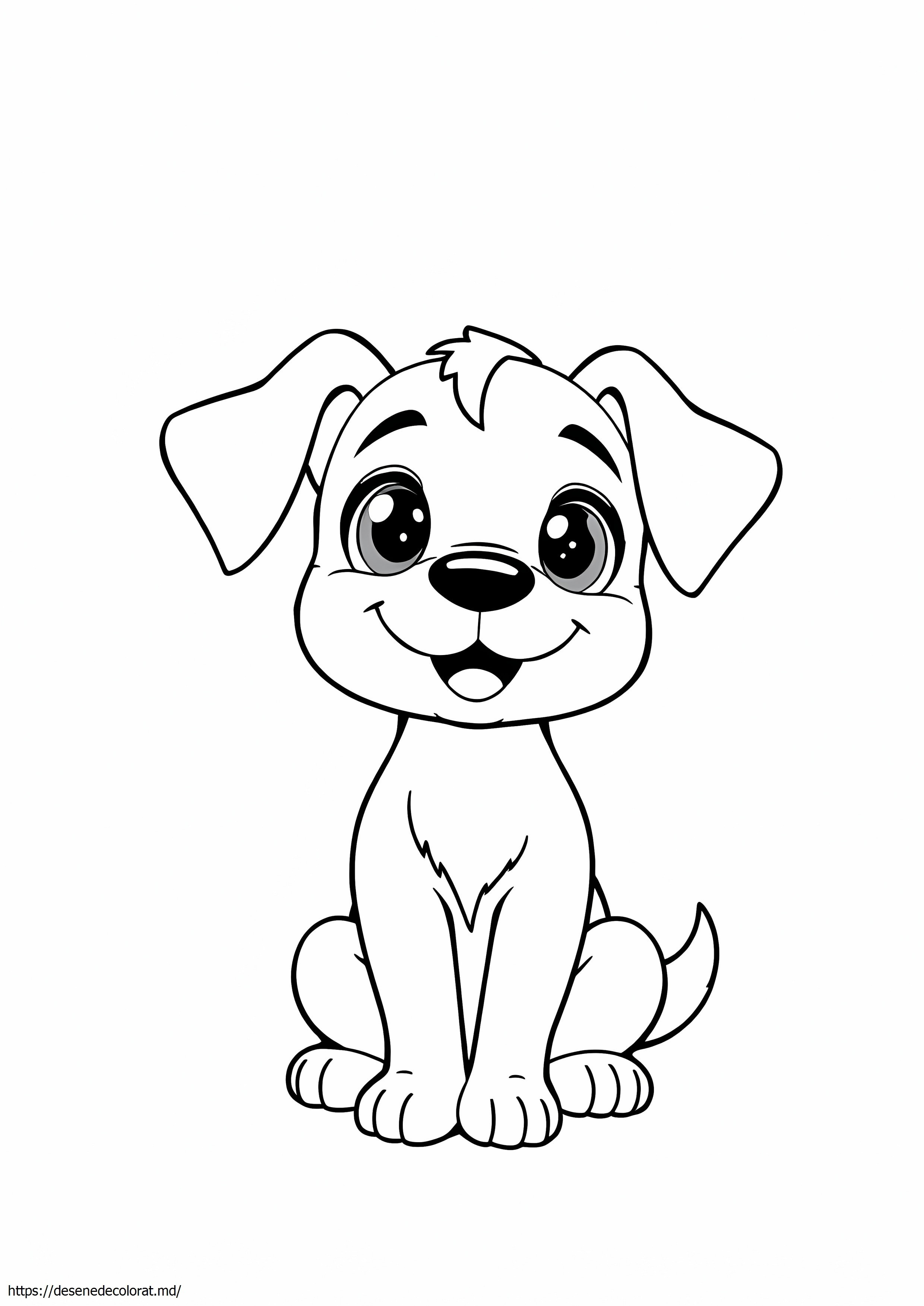 Drăguț câine anime
