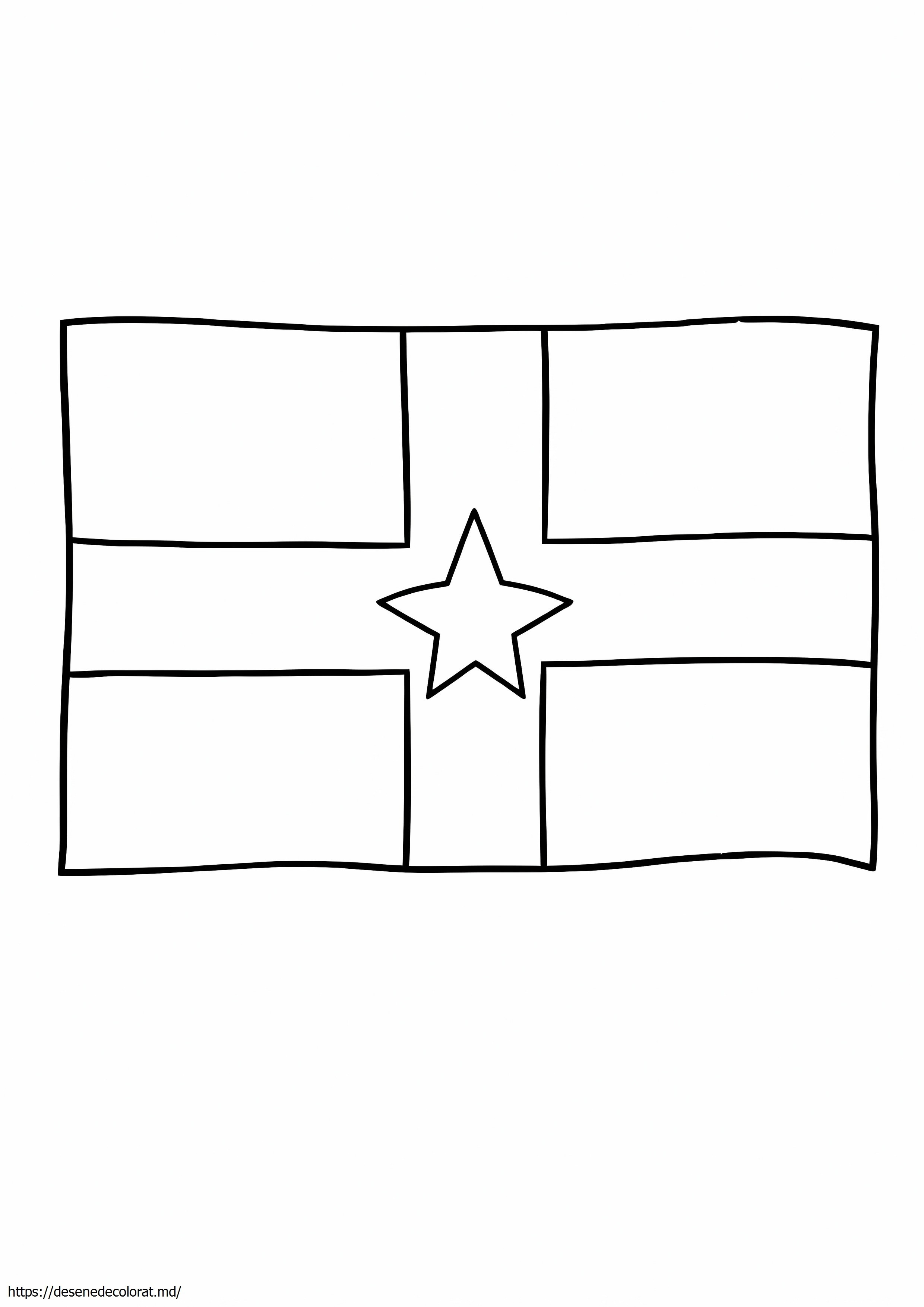 Steagul republicii dominicane