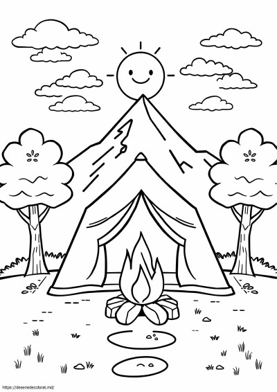 Scena de camping