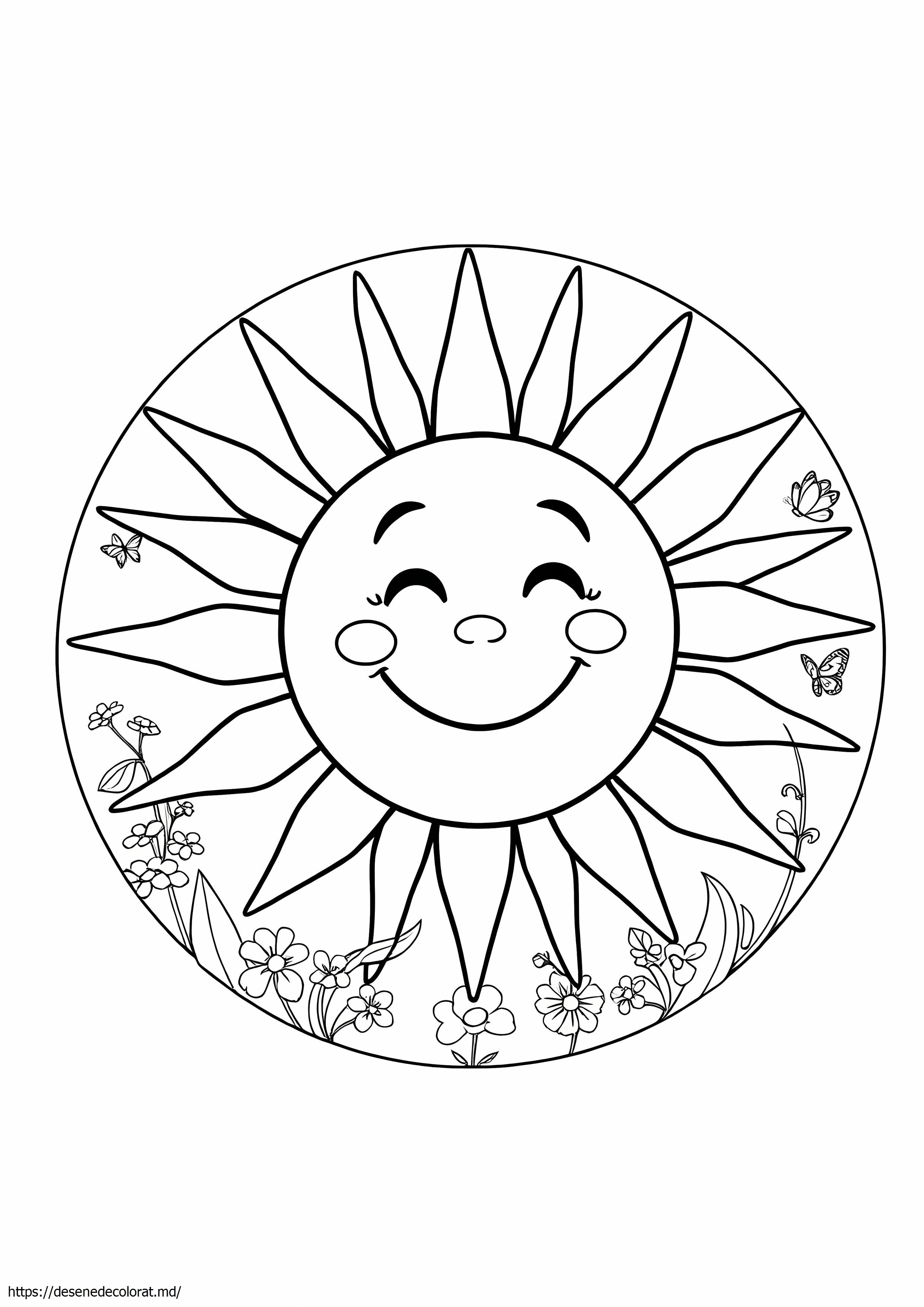 Soare de desene animate