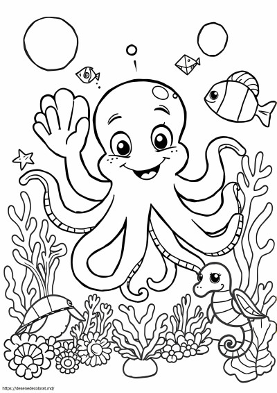 Drăguțe animale oceanice