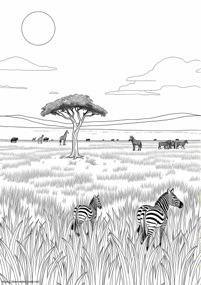Savana de pajiști