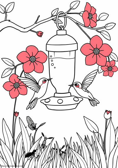 Hrana pentru colibri