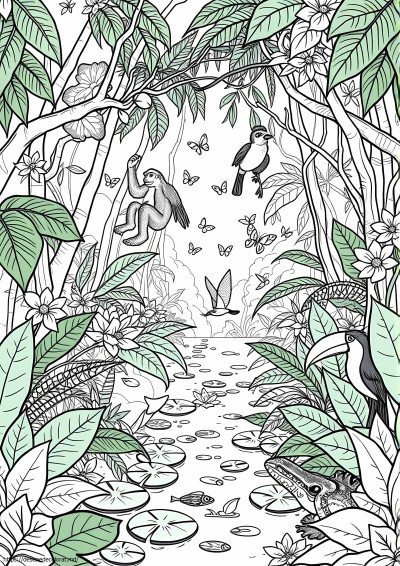 Habitat de pădure tropicală