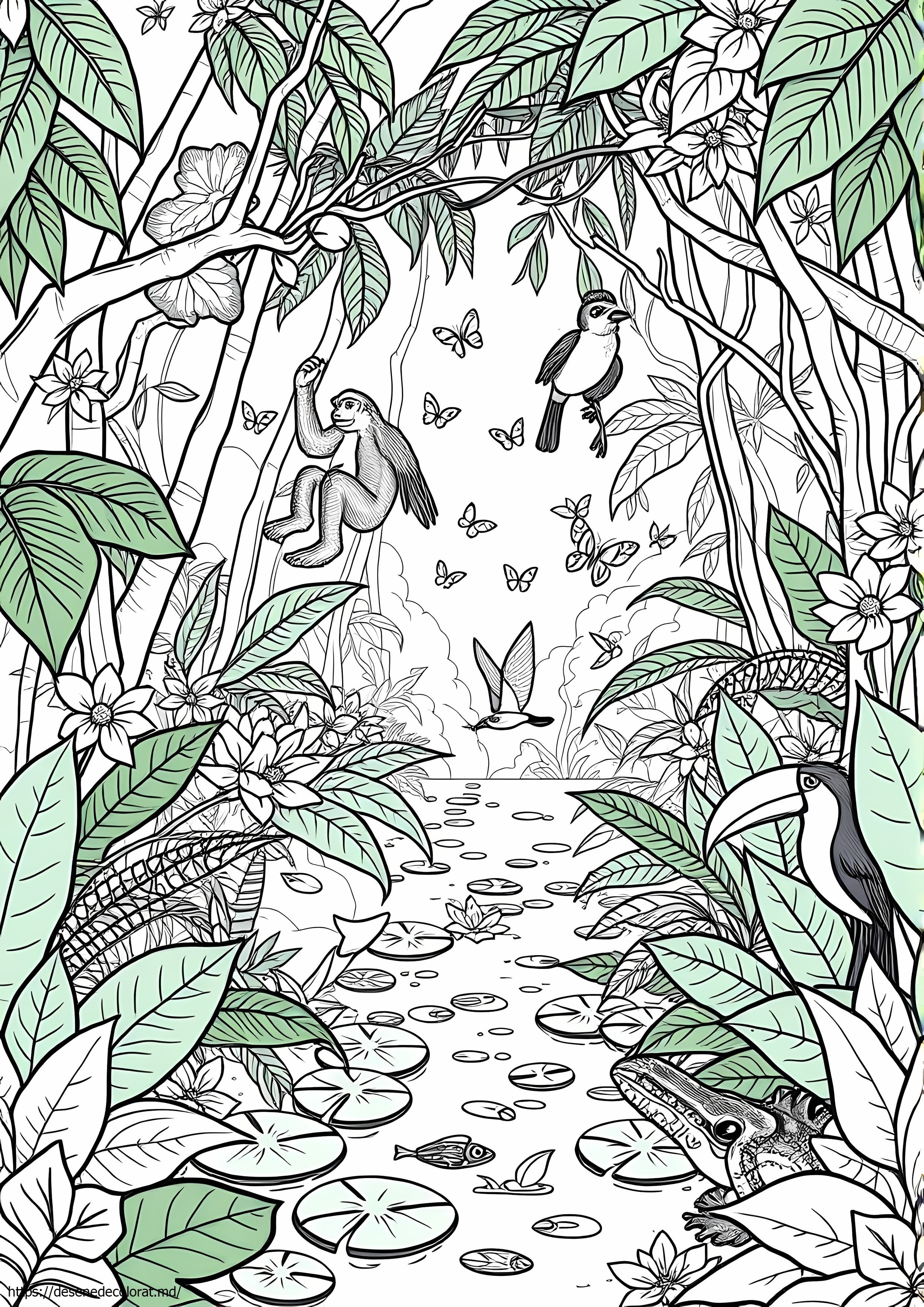 Habitat de pădure tropicală