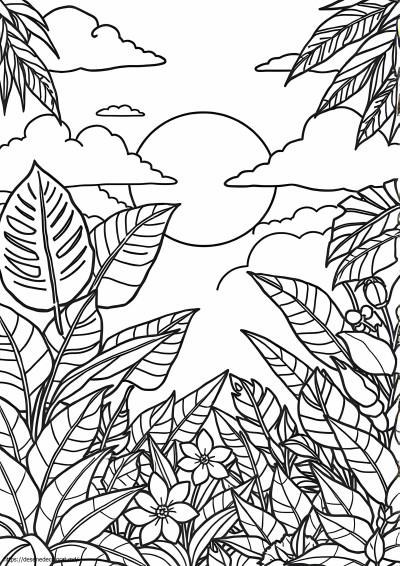 Plante tropicale