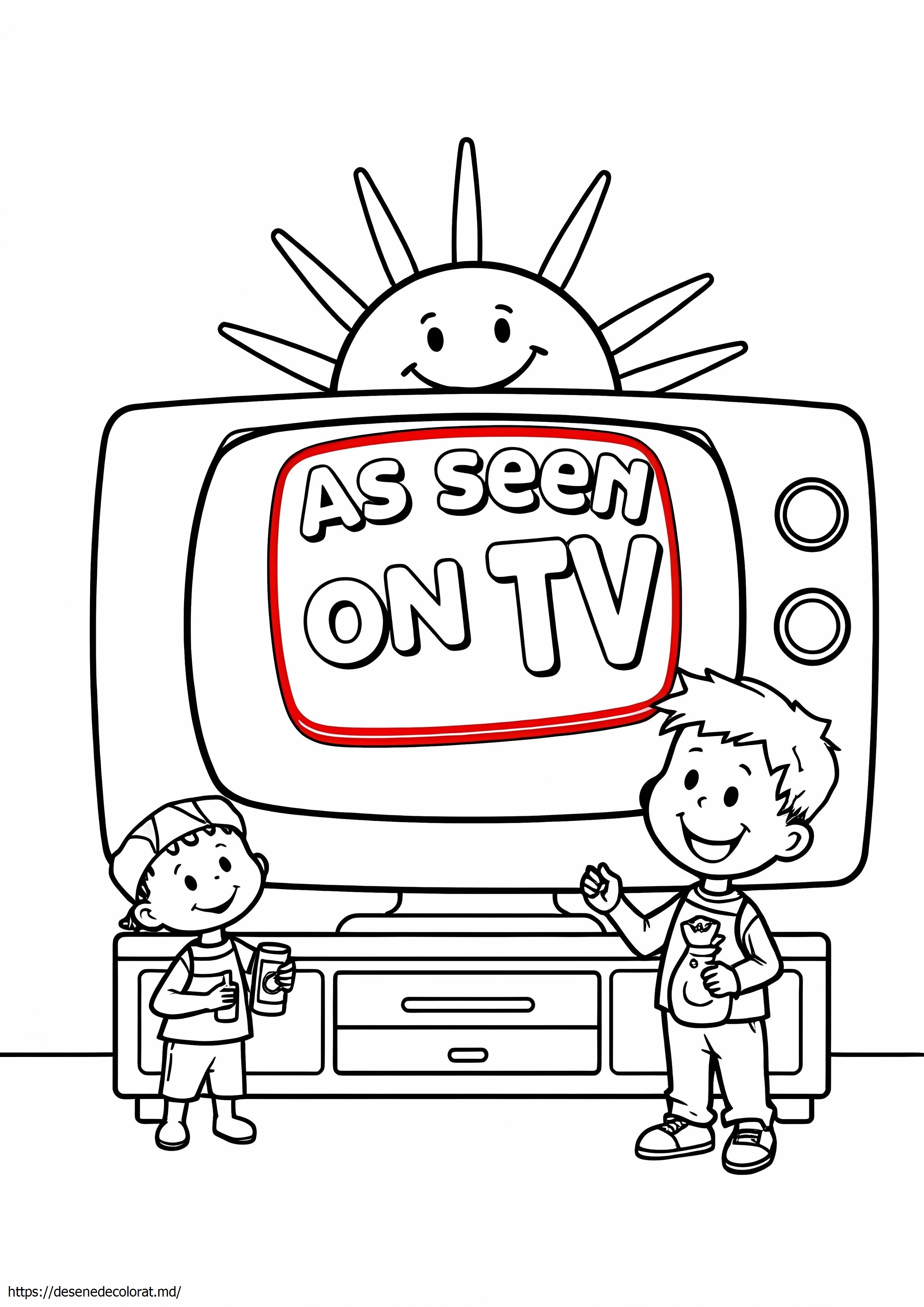 Asa cum se vede la televizor