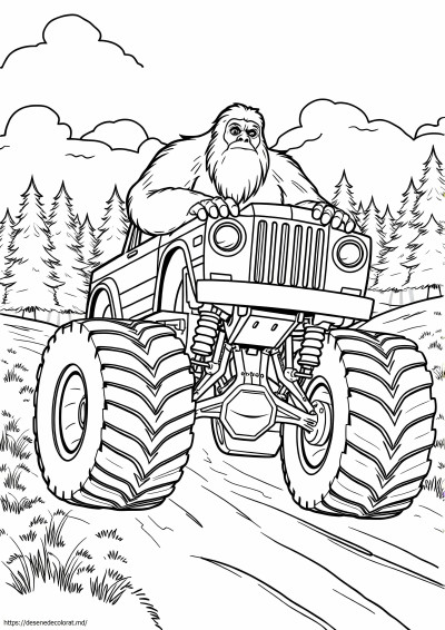 Camion monstru bigfoot