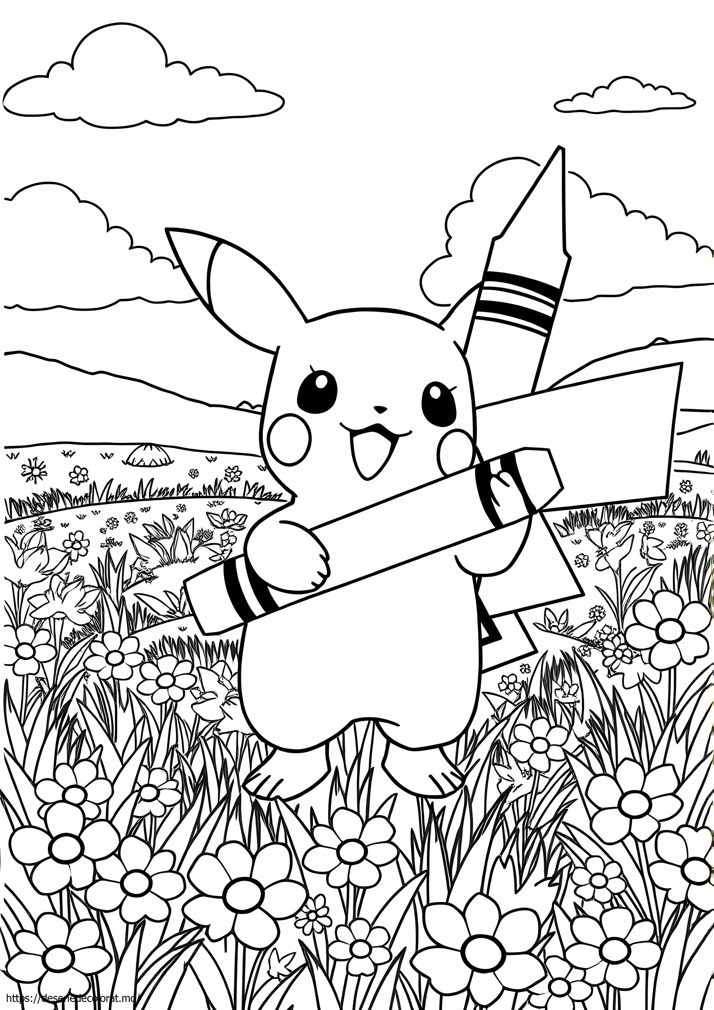 Crayola pokemon giant