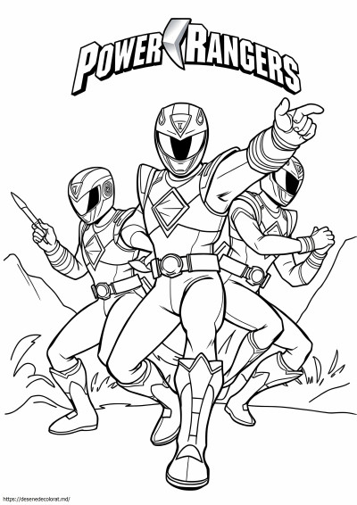 Trage power rangers dino fury