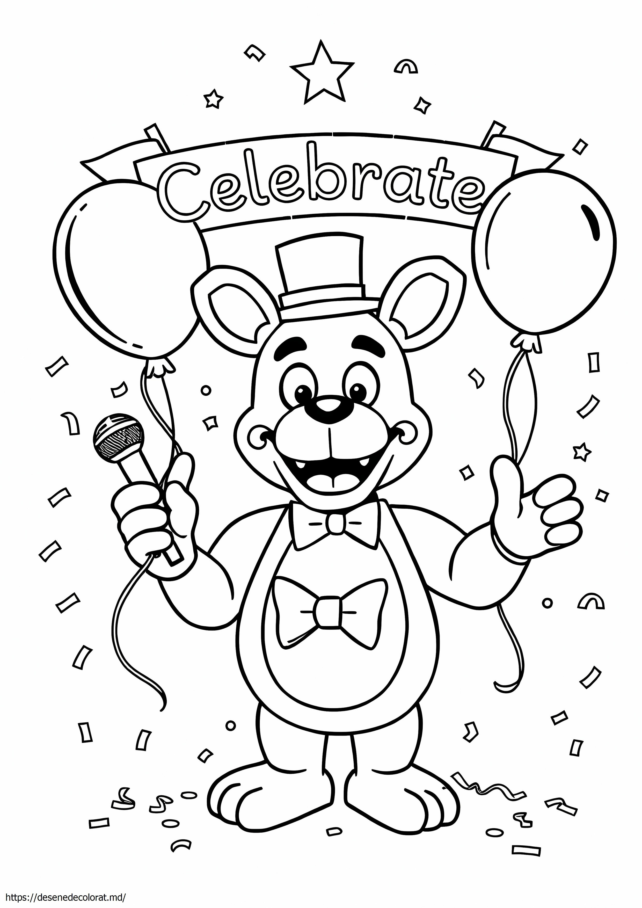 Poster sărbătorit fnaf