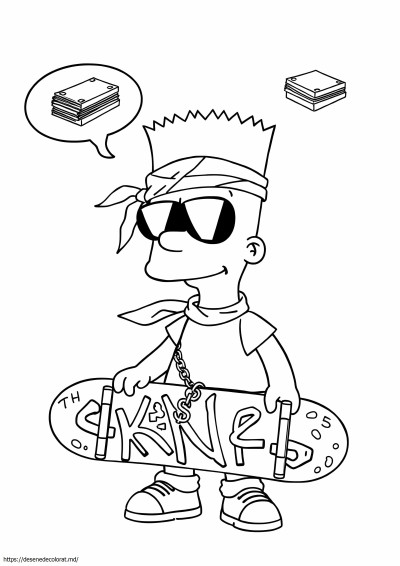 Gangsta bart simpson