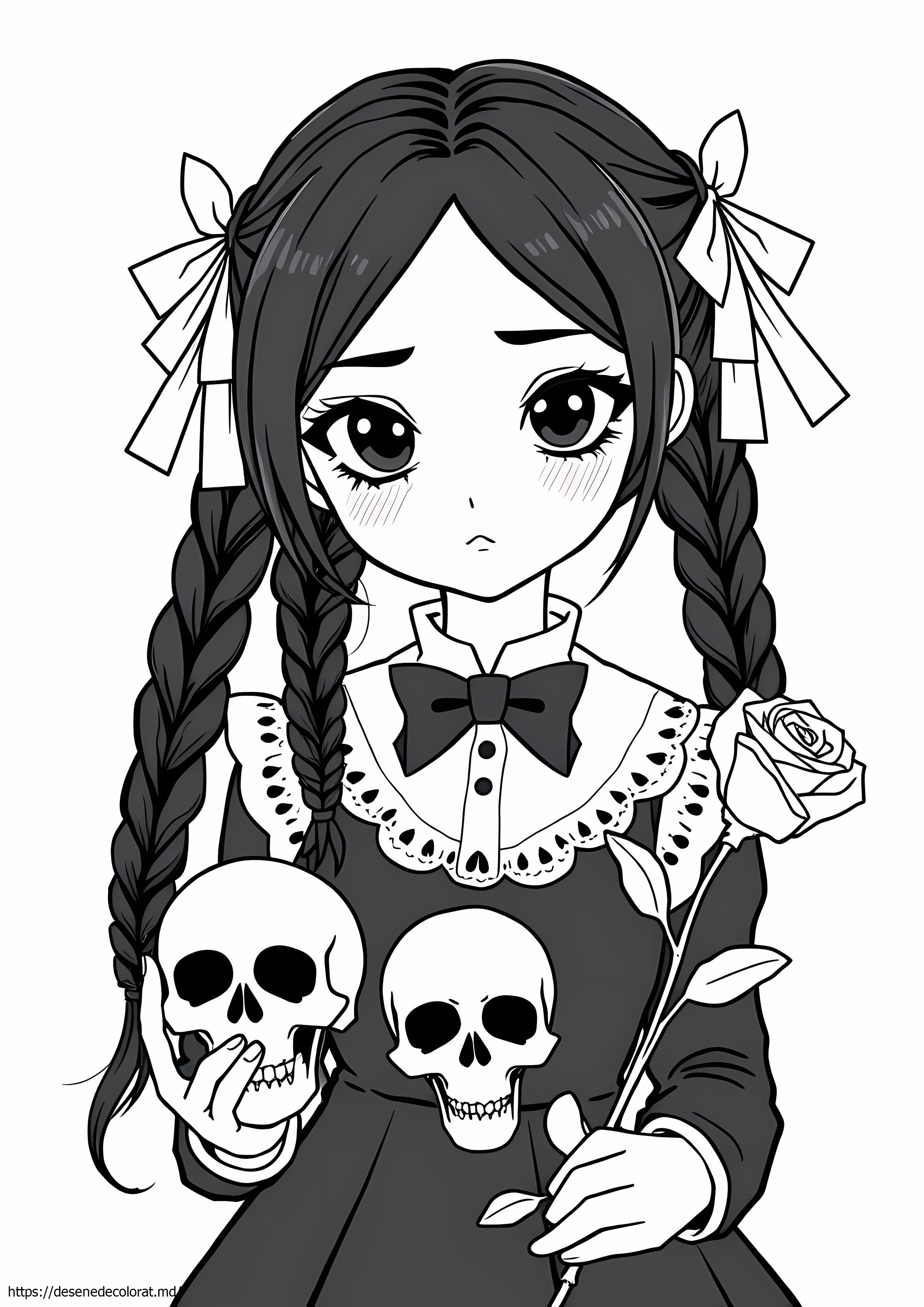 Fata anime goth