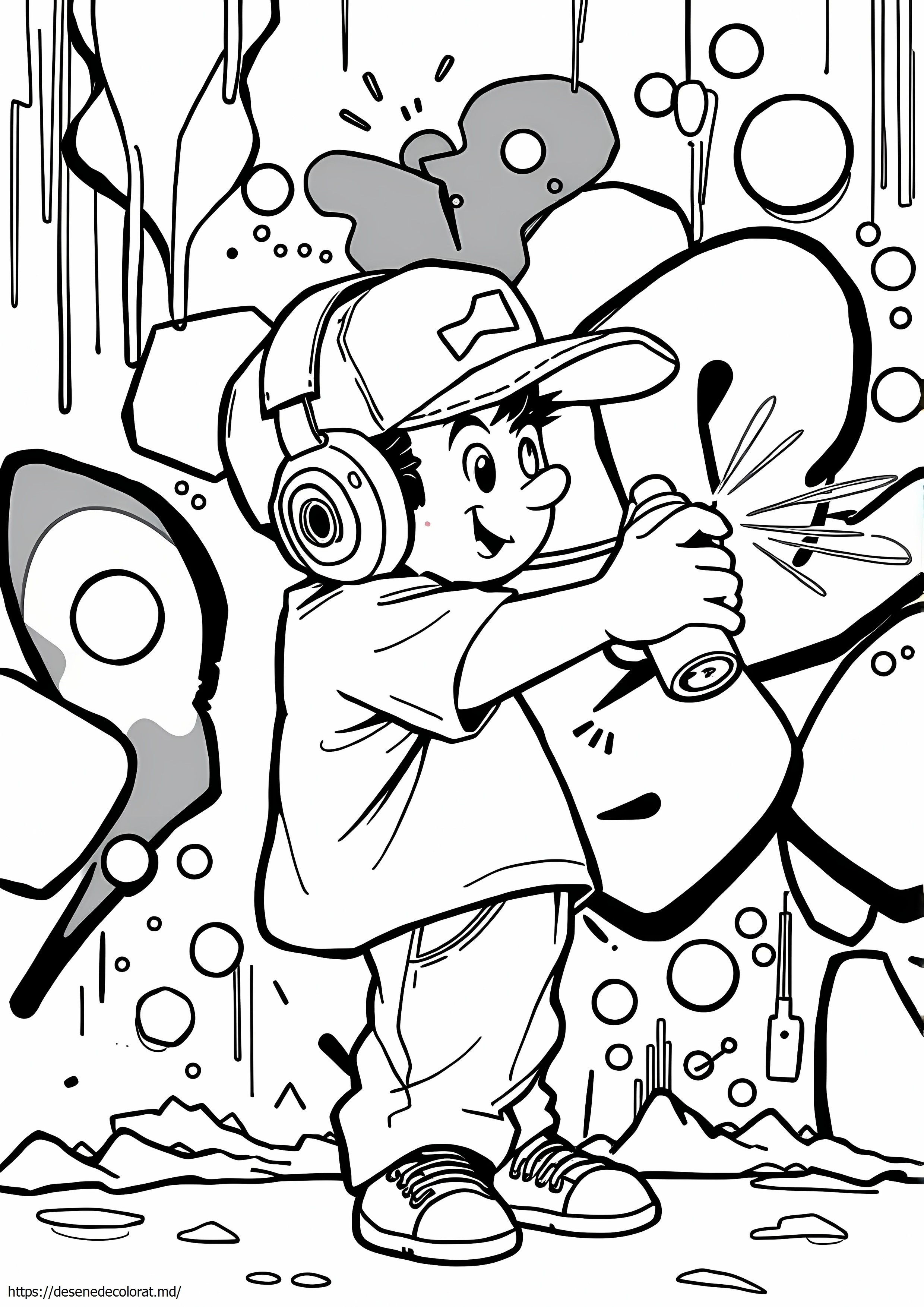 Arta graffiti hip hop