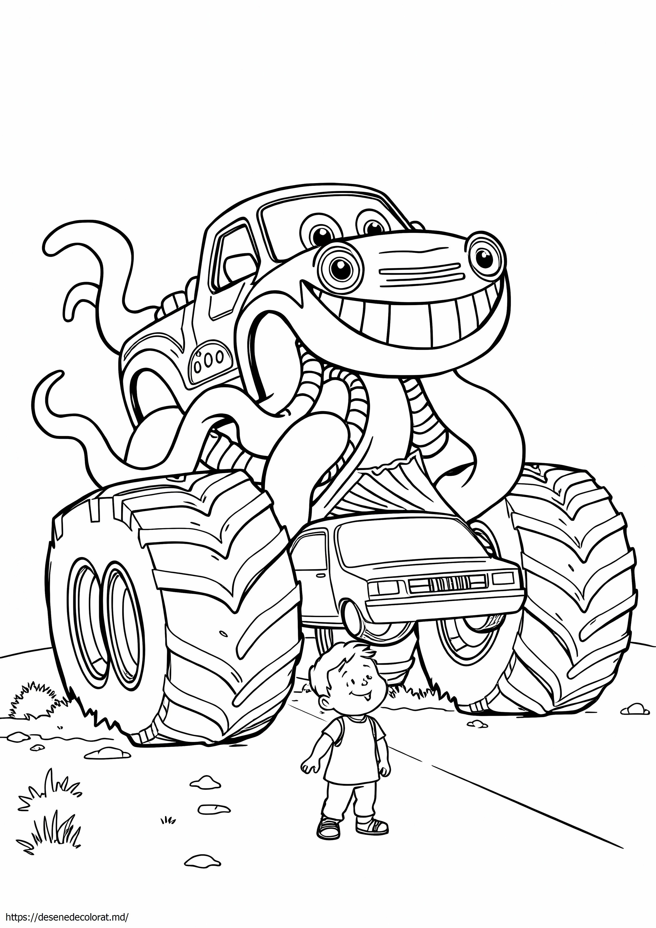 Camion monstru kraken