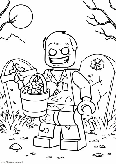 Lego zombie